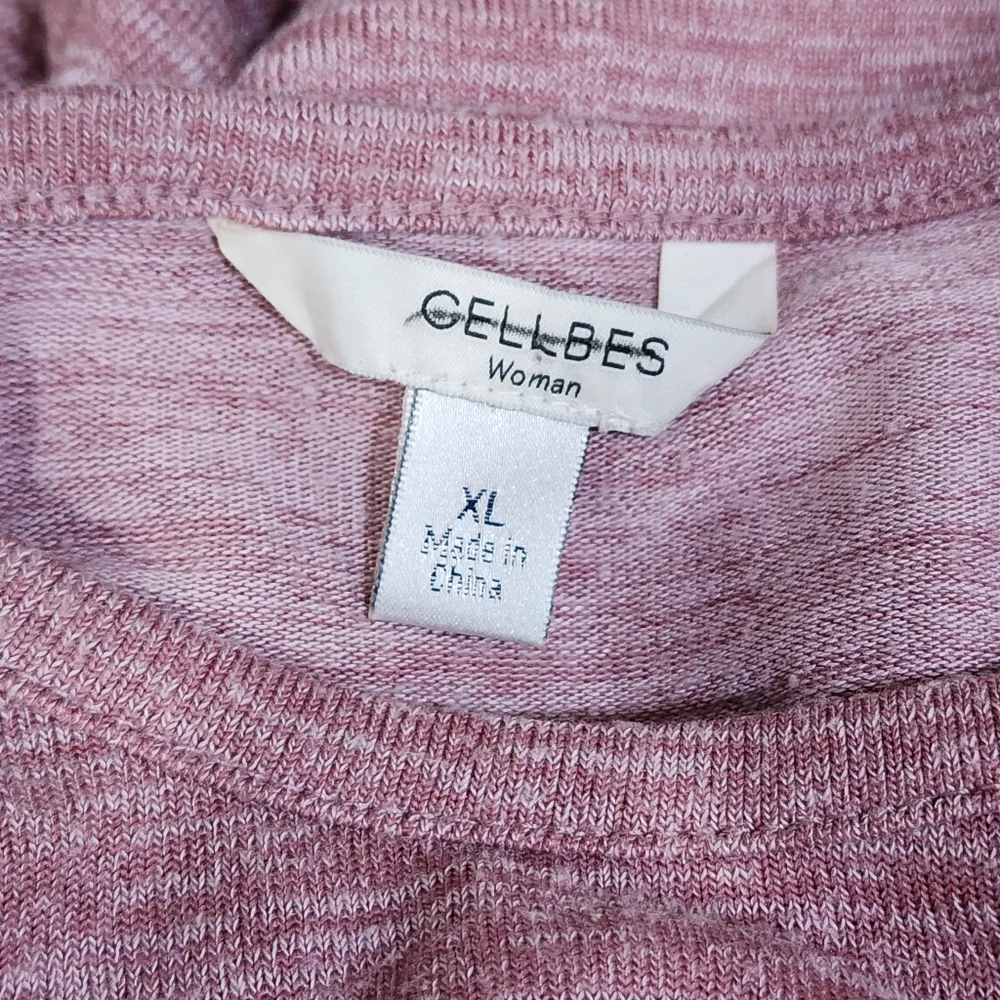 Cellbes Pink Sweater - Knit With Accents On Sleeves Sz XL